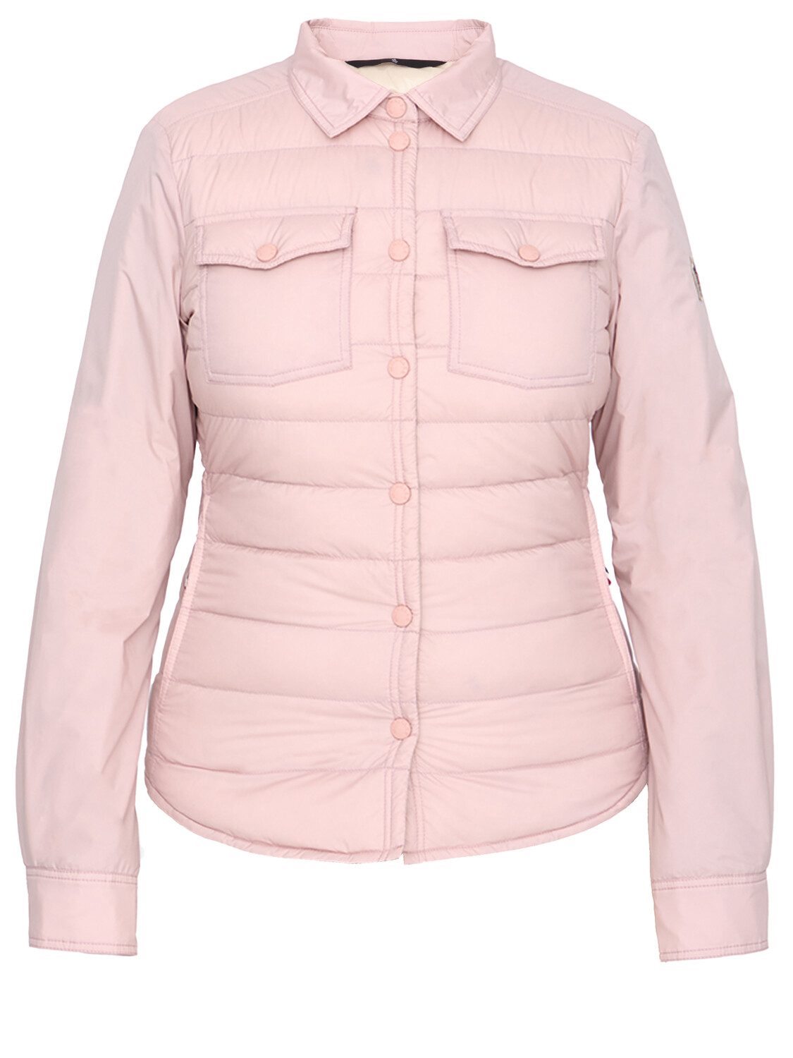 

Куртка Moncler Averau short down, розовый