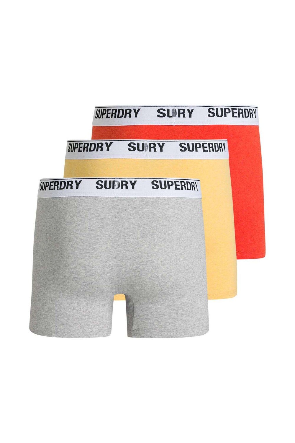 

3 пары трусов-боксеров Superdry, желтый