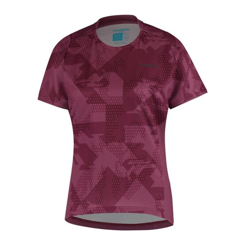 

Джерси с коротким рукавом SHIMANO W's MAYA, цвет Spice Red