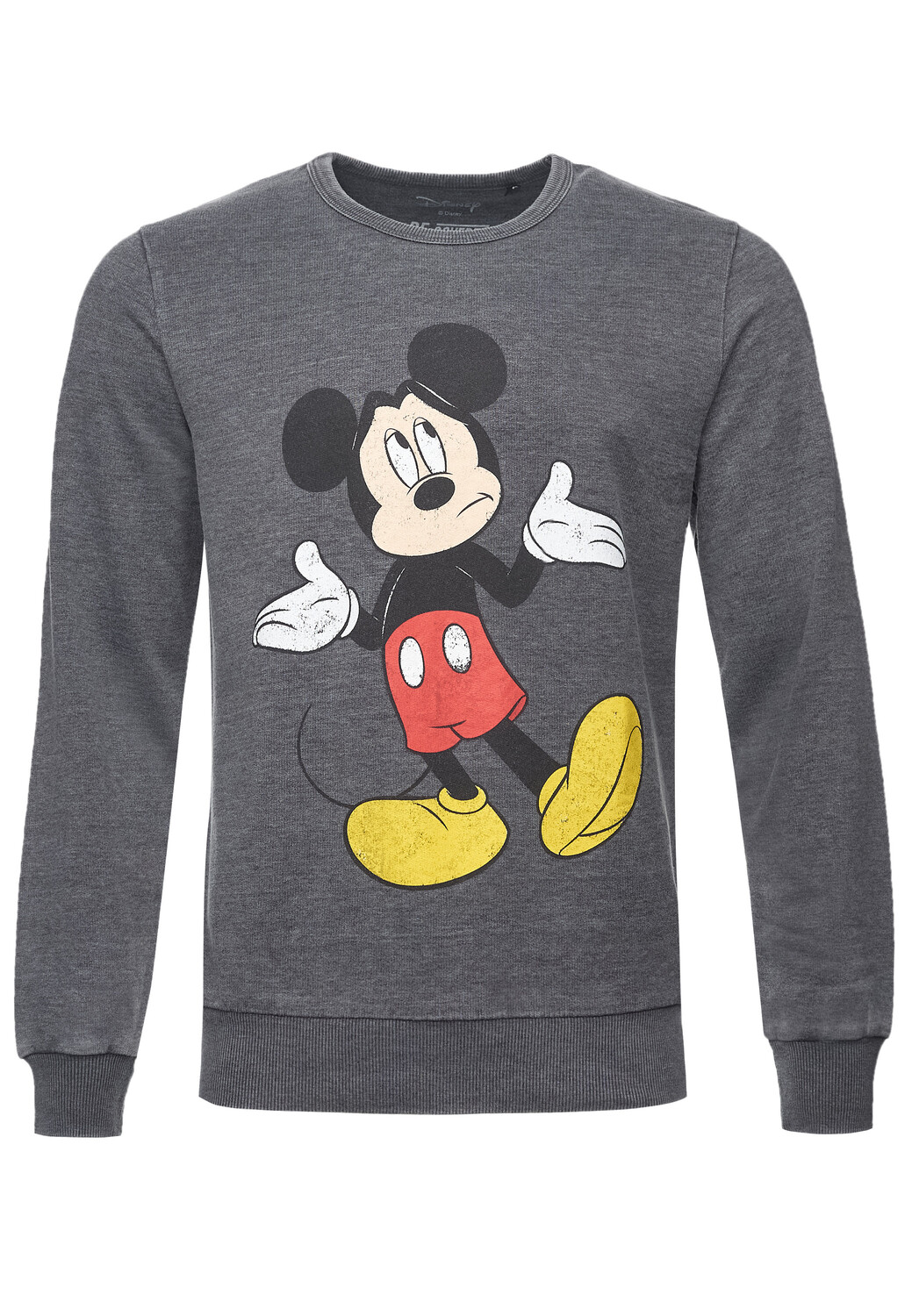 

Толстовка Recovered Disney Mickey Deciding, серый