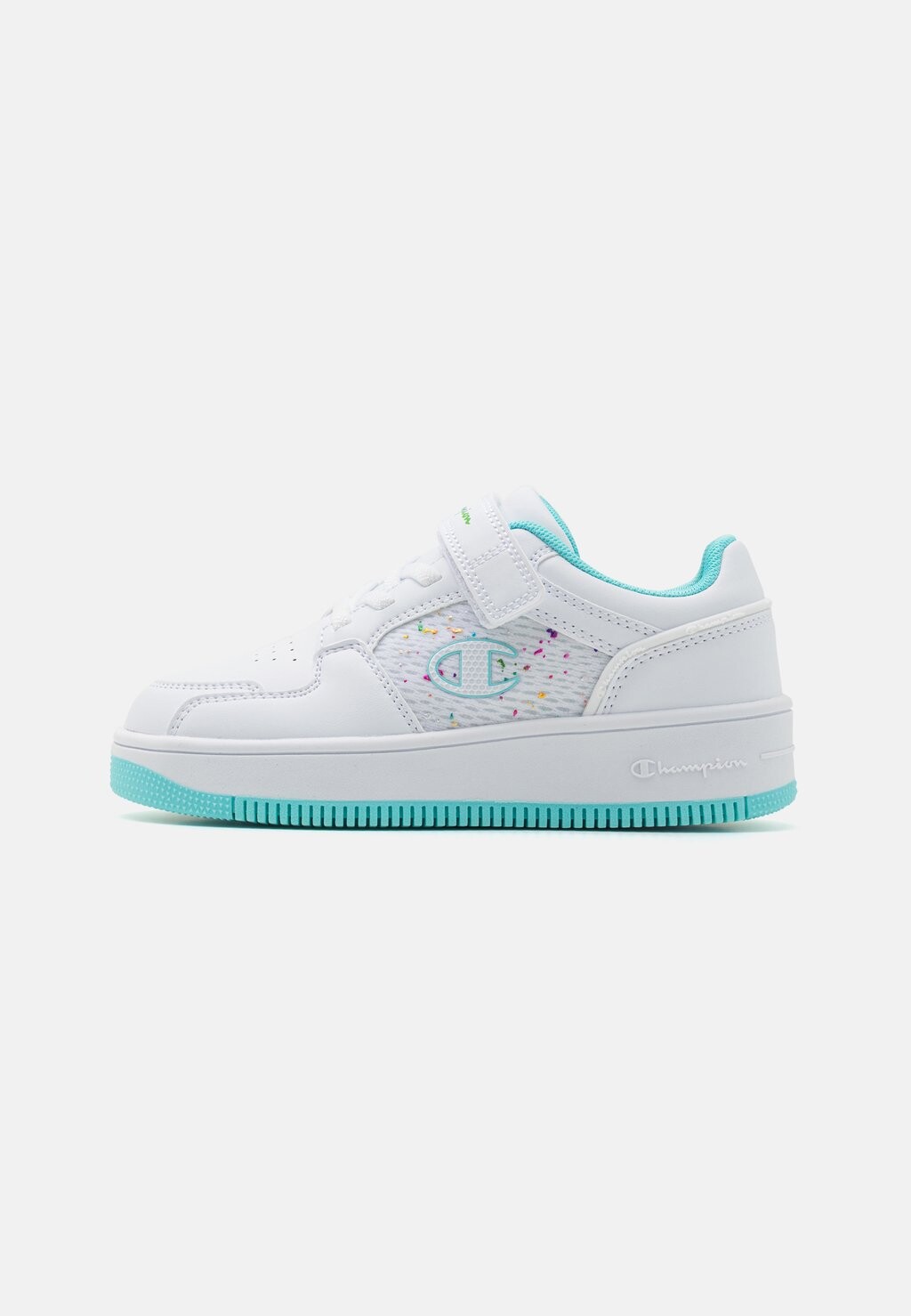 

Низкие кроссовки Rebound Platform Abstract Unisex Champion, цвет white/light blue