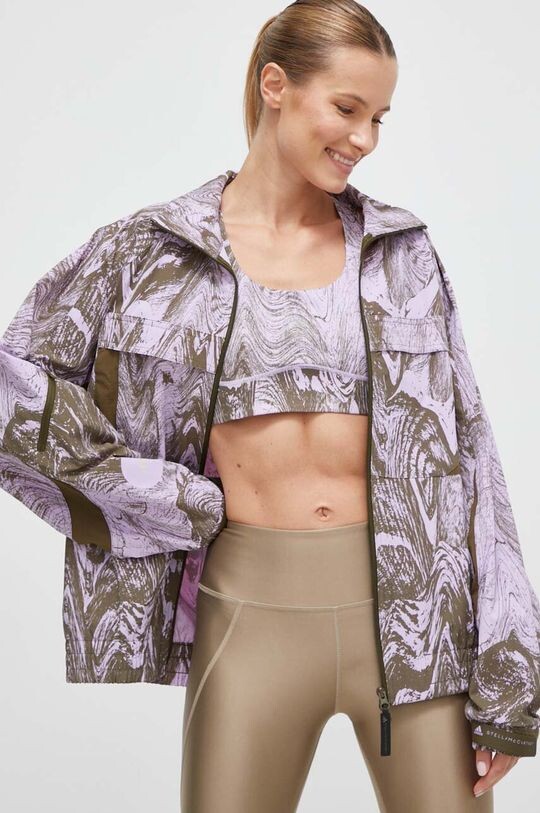 

Куртка adidas by Stella McCartney, фиолетовый