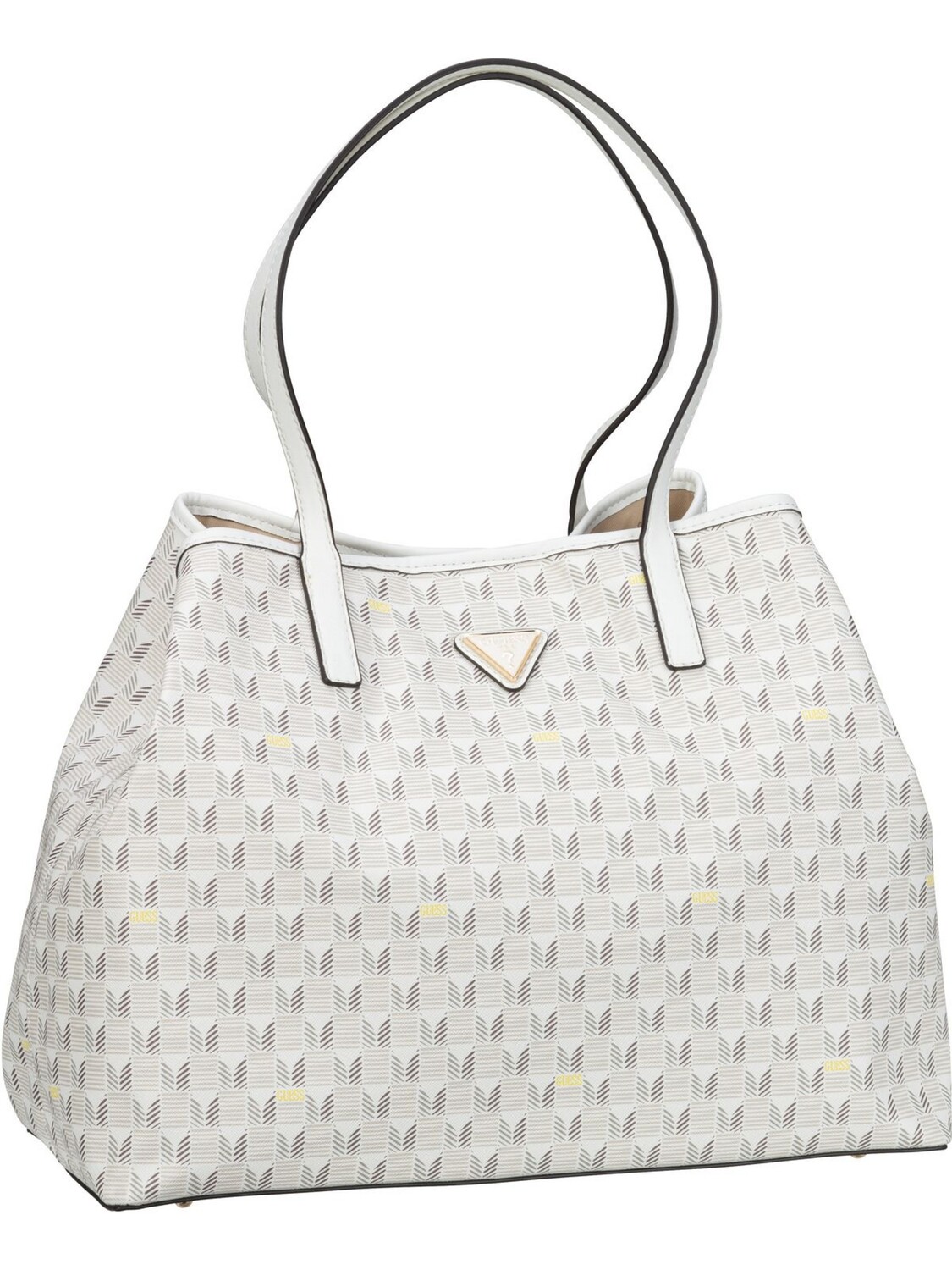 

Сумка шоппер Guess Vikky JT Large Tote, цвет Stone Logo