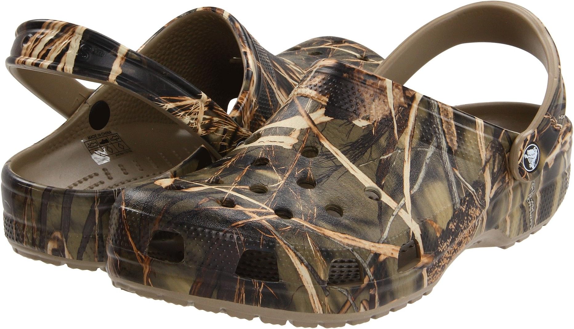 

Сабо Classic Realtree Clog Crocs, хаки