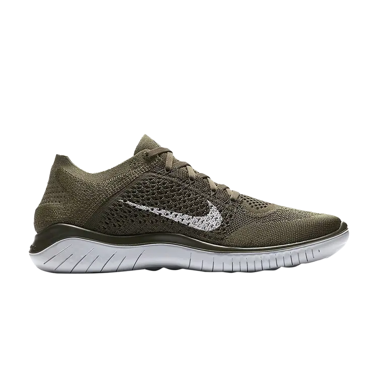 

Кроссовки Nike Free RN Flyknit 'Cargo Khaki', зеленый