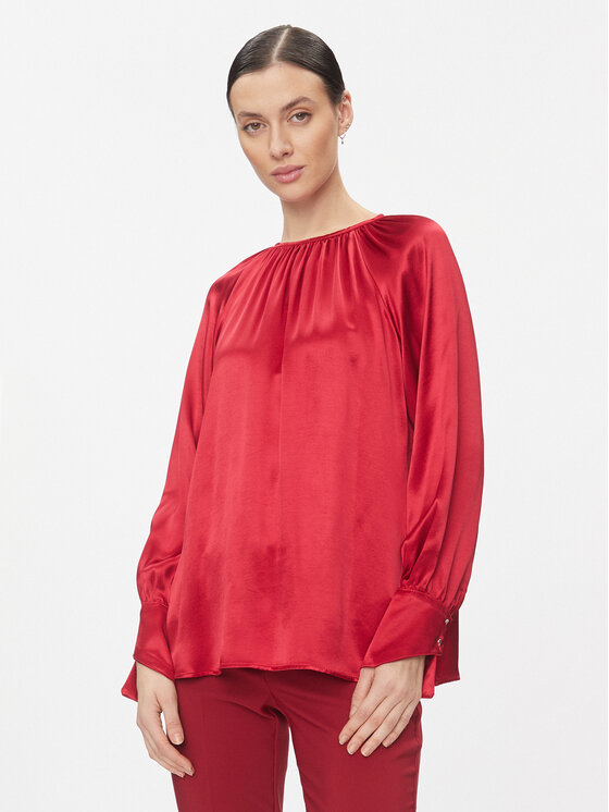 Блуза стандартного кроя Rinascimento, красный
