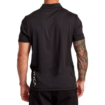 Рубашка-поло Sport Vent – ​​мужская RVCA, черный