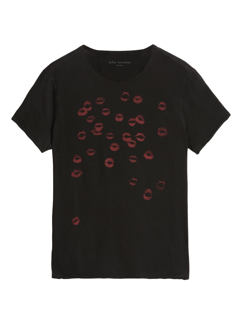 

Футболка с рисунком Pucker Up John Varvatos, черный