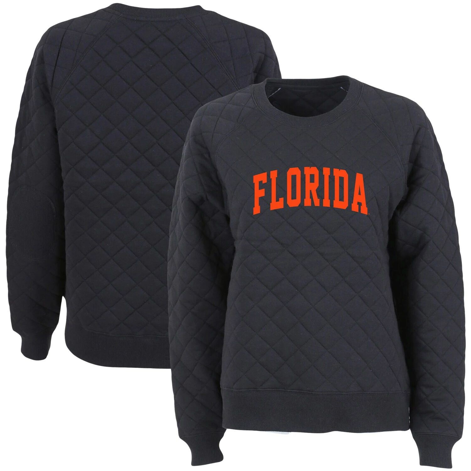 

Женский стеганый пуловер с реглан черного цвета Florida Gators