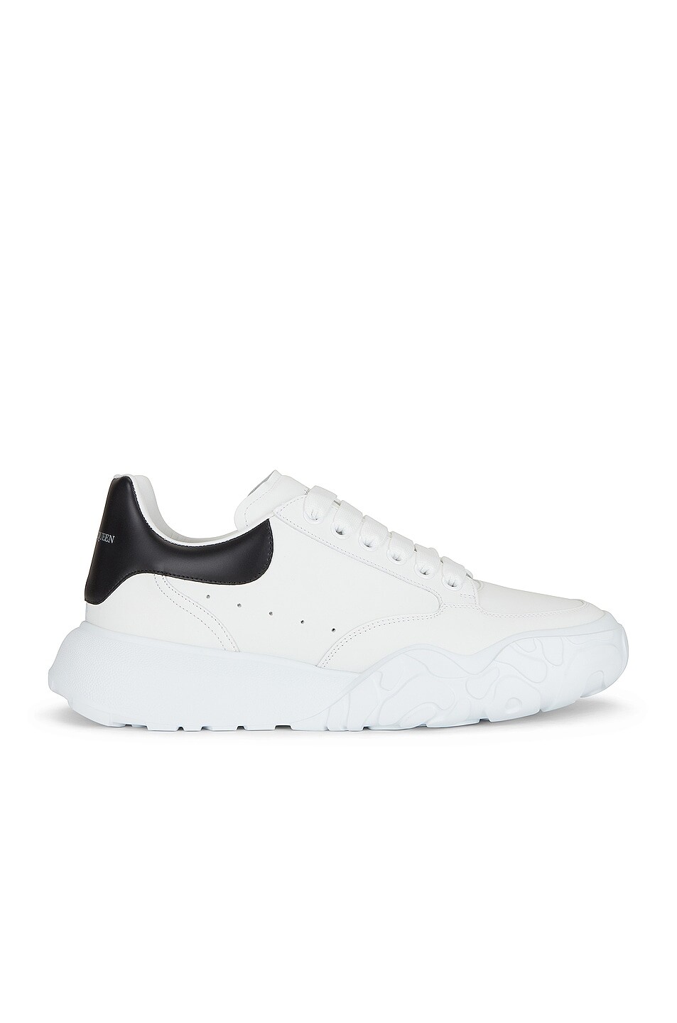 

Кроссовки Alexander Mcqueen Leather, цвет White & Black