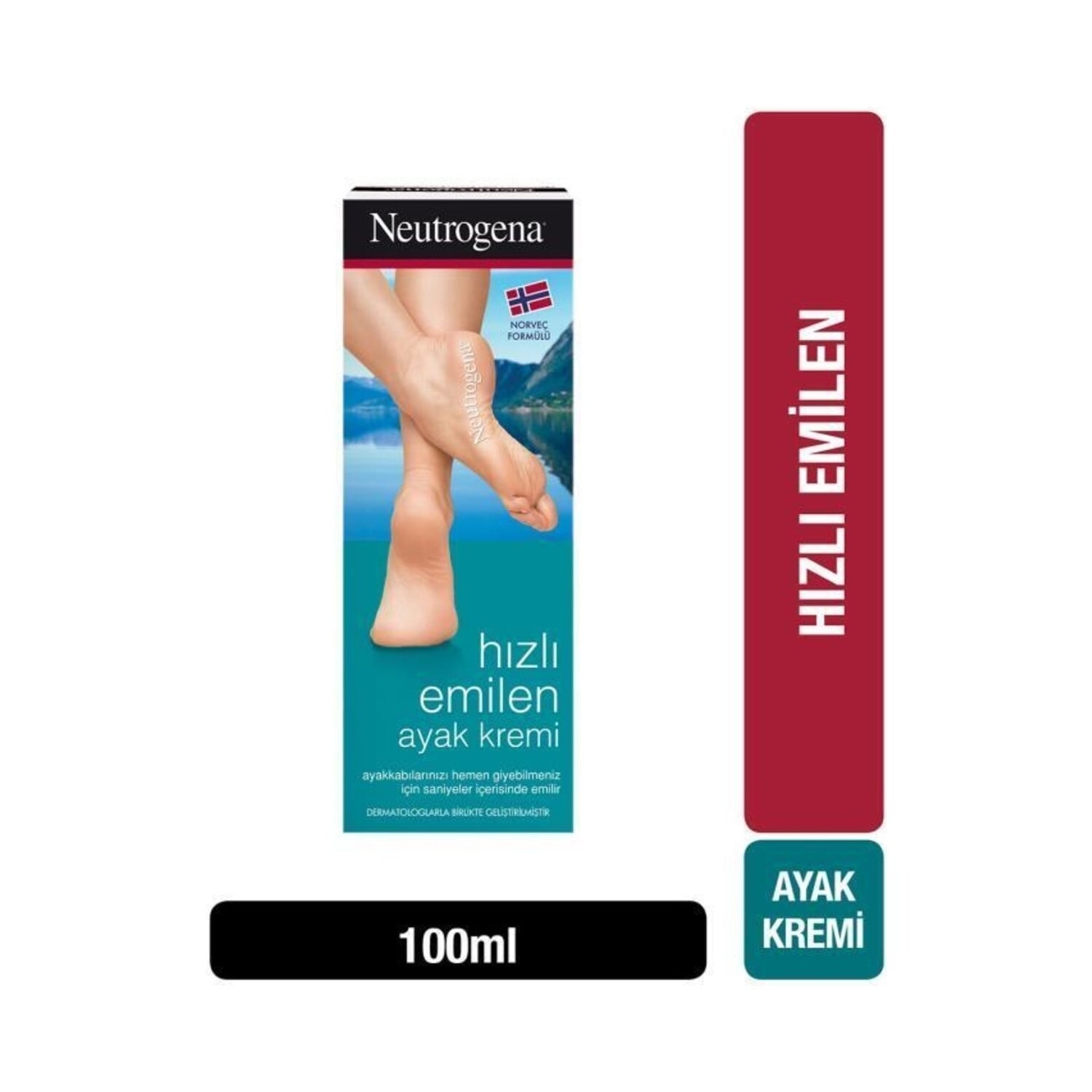 

Крем для ног Neutrogena, 100 мл быстро впитывающийся