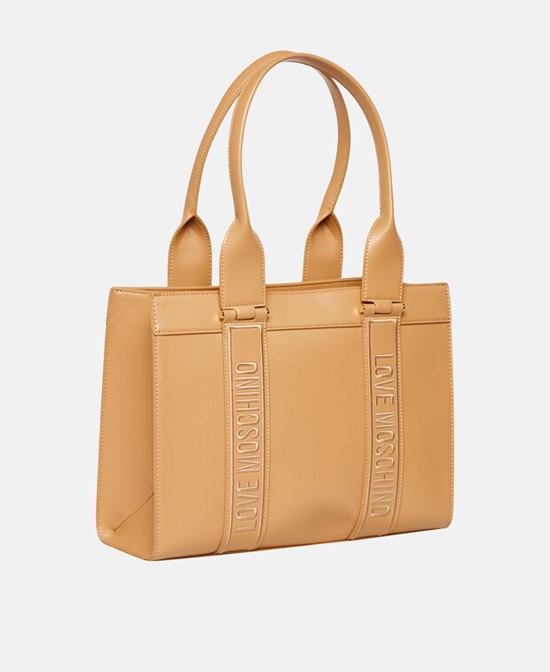 

Сумка шоппер Love Moschino, мягкий бежевый