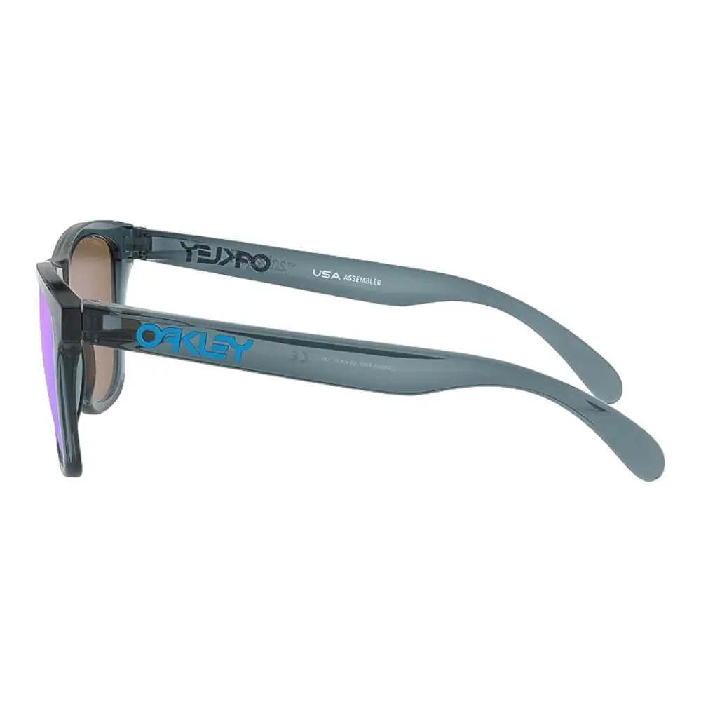 

OAKLEY Men's Frogskins 9013-F6 Prizm Синие поляризованные солнцезащитные очки, мультиколор