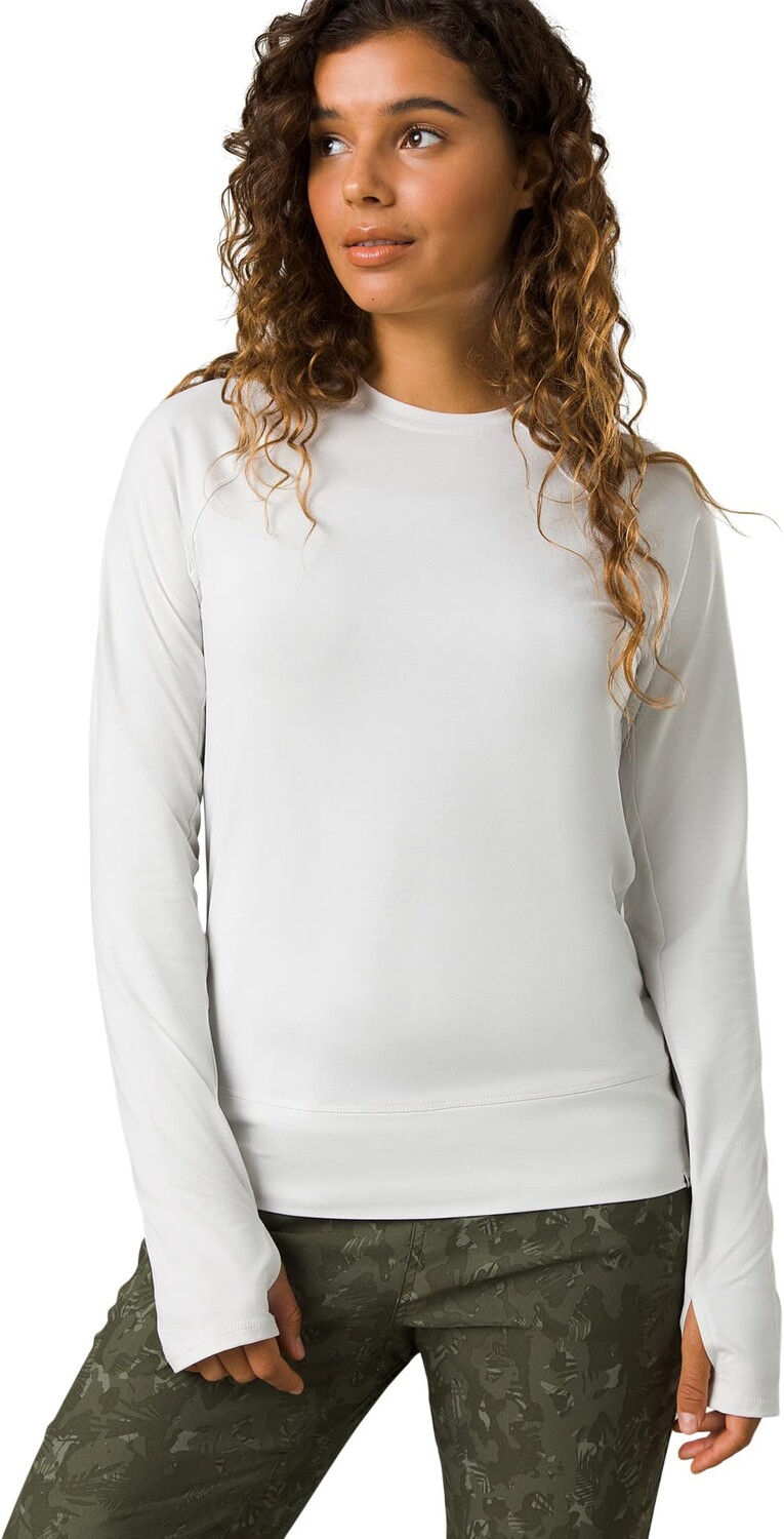 

Топ с длинными рукавами Sol Searcher Prana, цвет Soft White