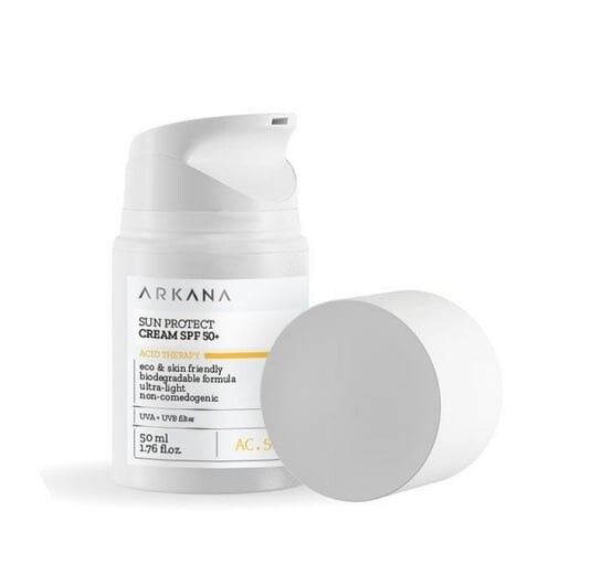 

Защитный крем с фильтром SPF 50, новая формула, 50 мл Arkana, Acid Therapy