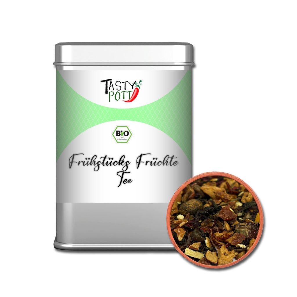 

Чай фруктовый Tasty PottBreakfast 70г банка Tasty-Pott