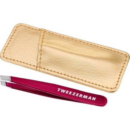 

Tweezerman Celestial Fuchsia Mini Slant с футляром