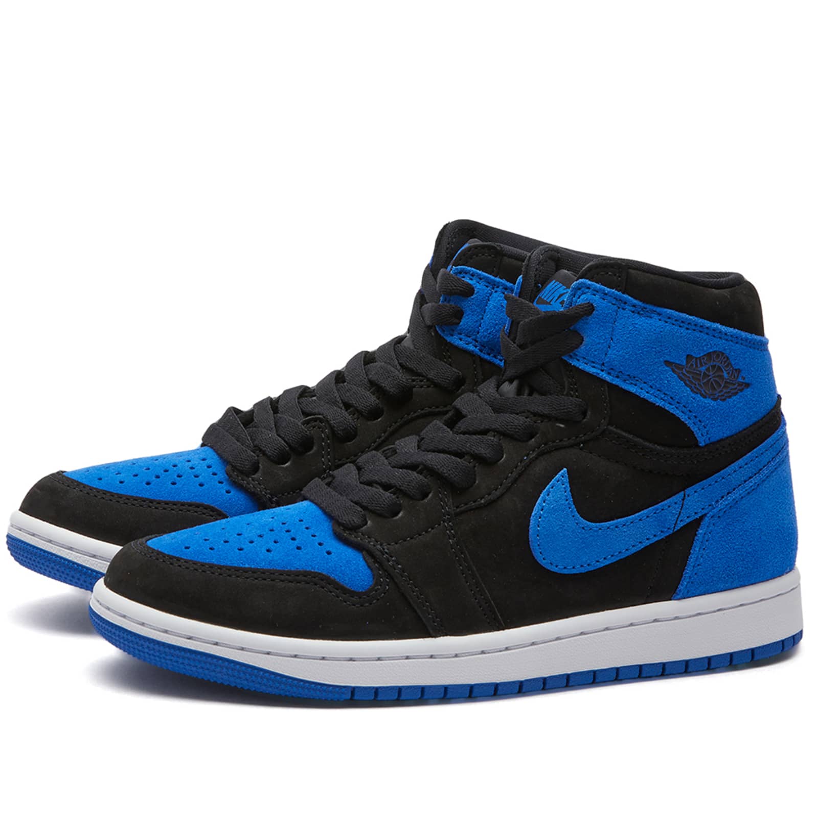 

Кроссовки Air Jordan 1 Retro High Og, цвет Black & Royal Blue