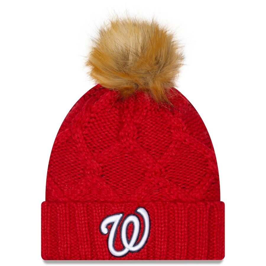 

Шапка New Era Washington Nationals, красный