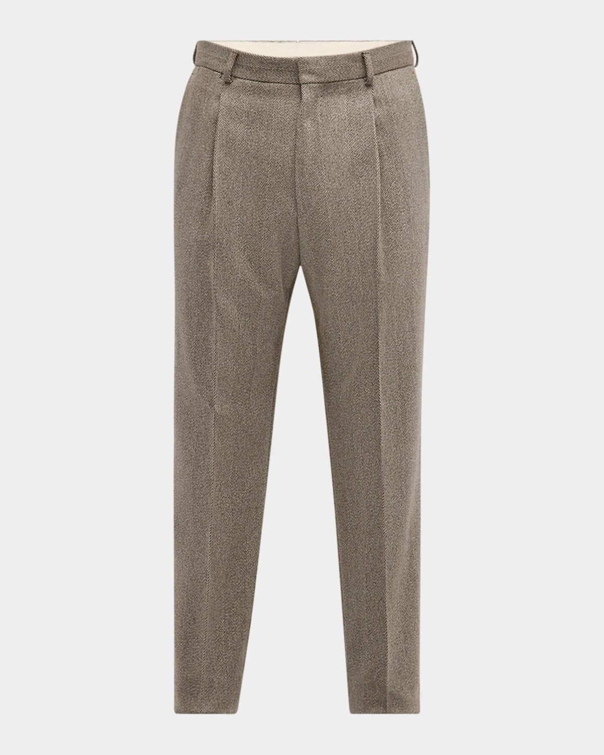 

Мужские брюки Anden Pecora Nera с шевроном Loro Piana, цвет Natural Brown