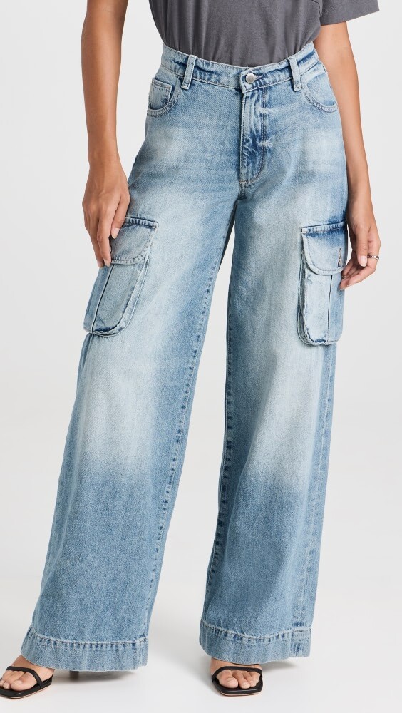 

Джинсы DL1961 Zoie Wide Leg Relaxed Vintage