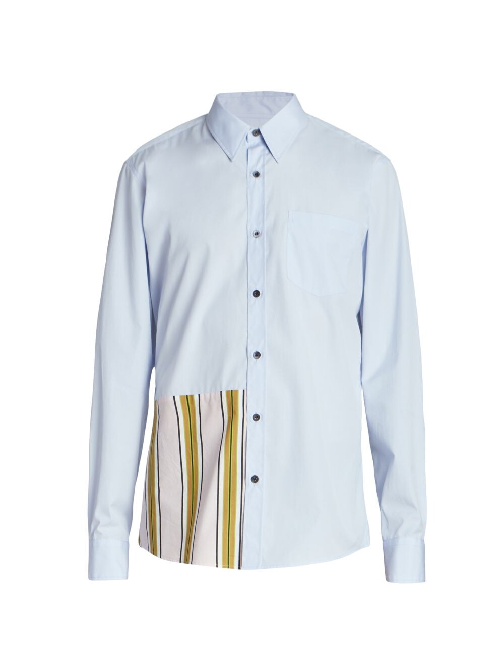 

Рубашка Corbino с нашивками Dries Van Noten, синий