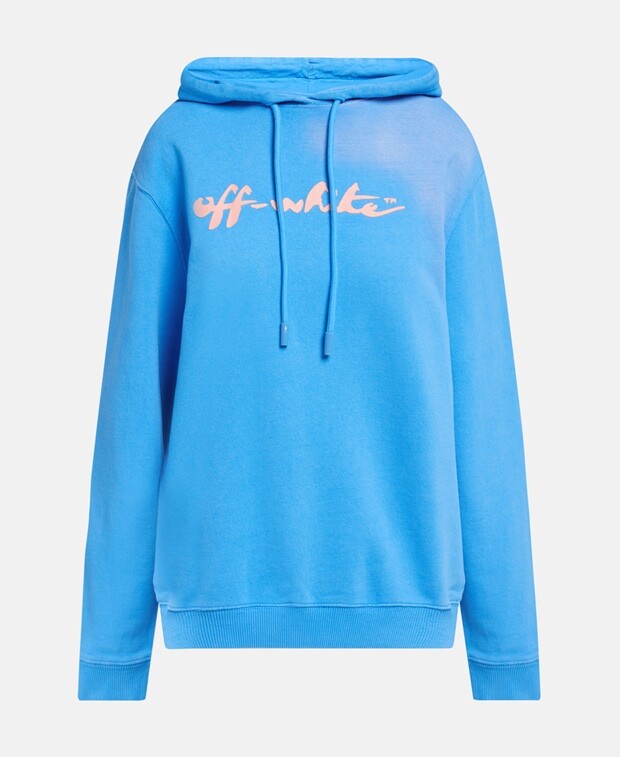 

Толстовка с капюшоном Off-White, синий