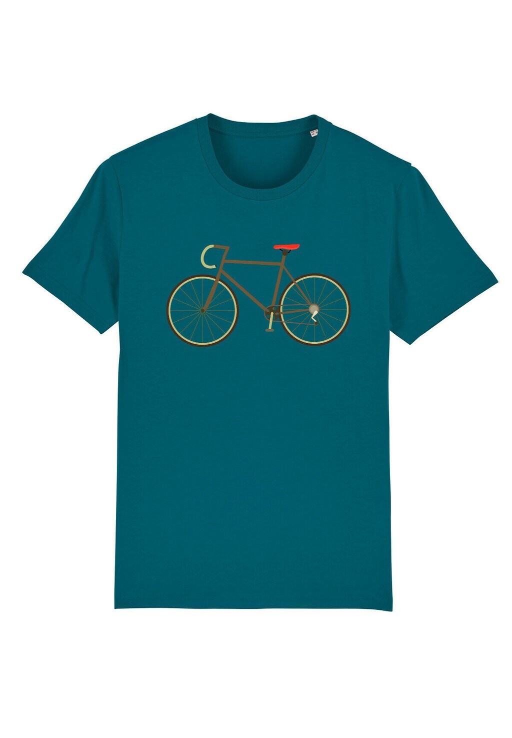 

Футболка с принтом FAHRRAD Watapparel, цвет ocean depth