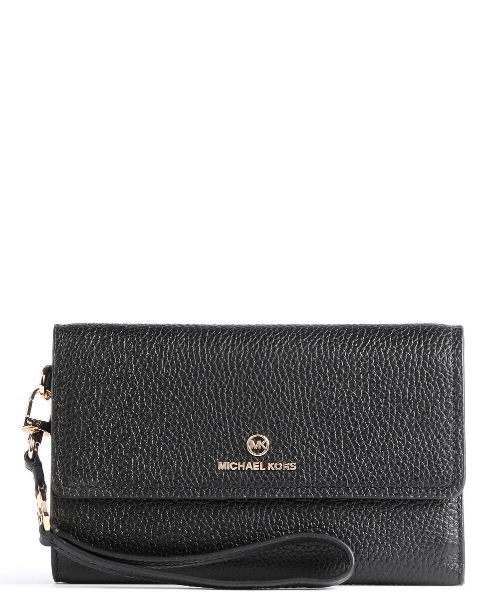 

Клатч Jet Set Charm из зерненой яловой кожи Michael Kors, черный