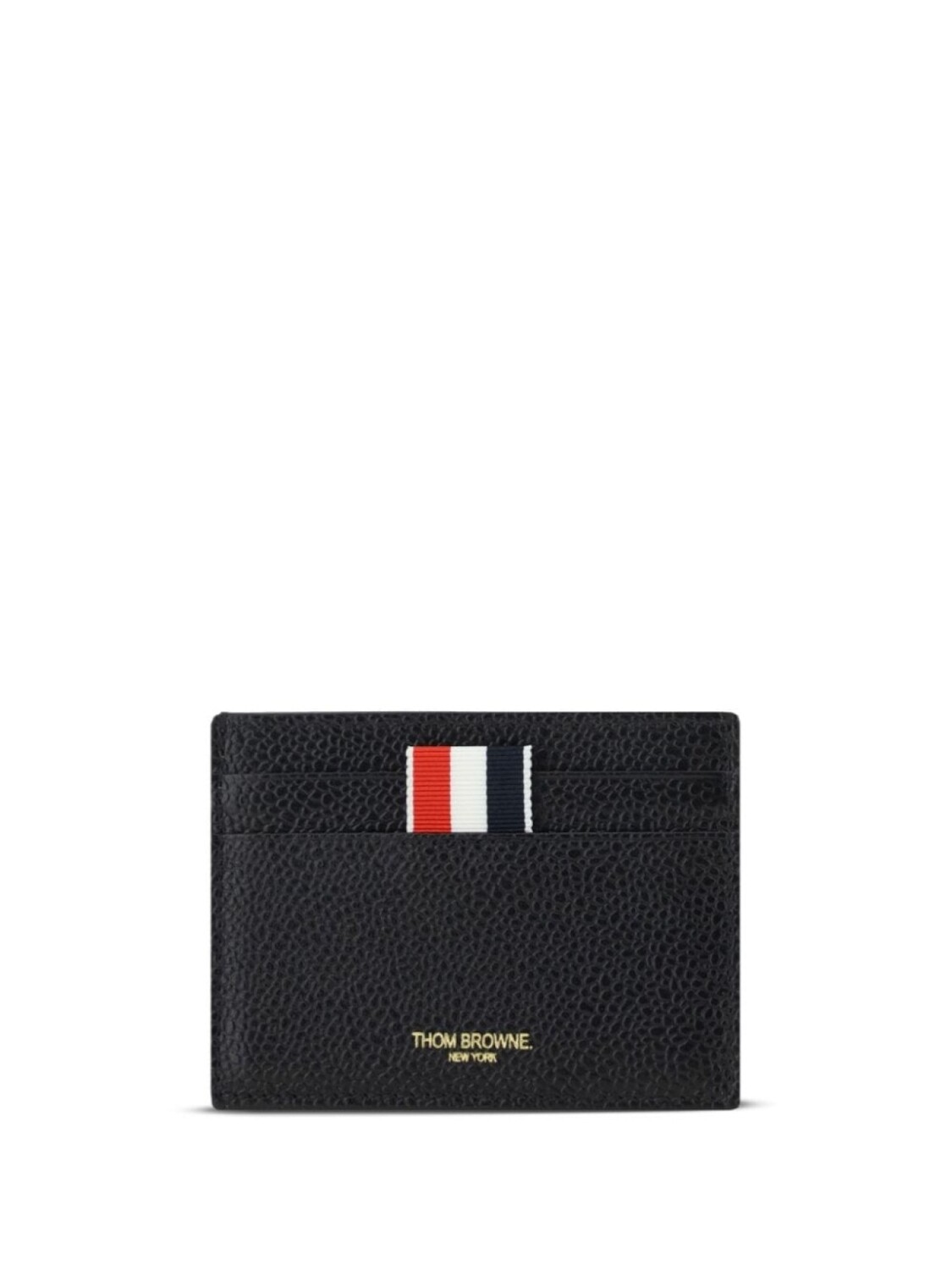 

Thom Browne картхолдер из канваса, черный