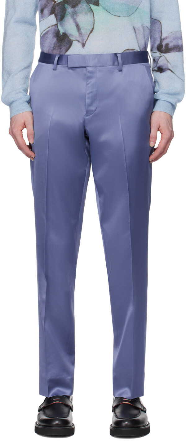 

Синие прямые брюки Paul Smith