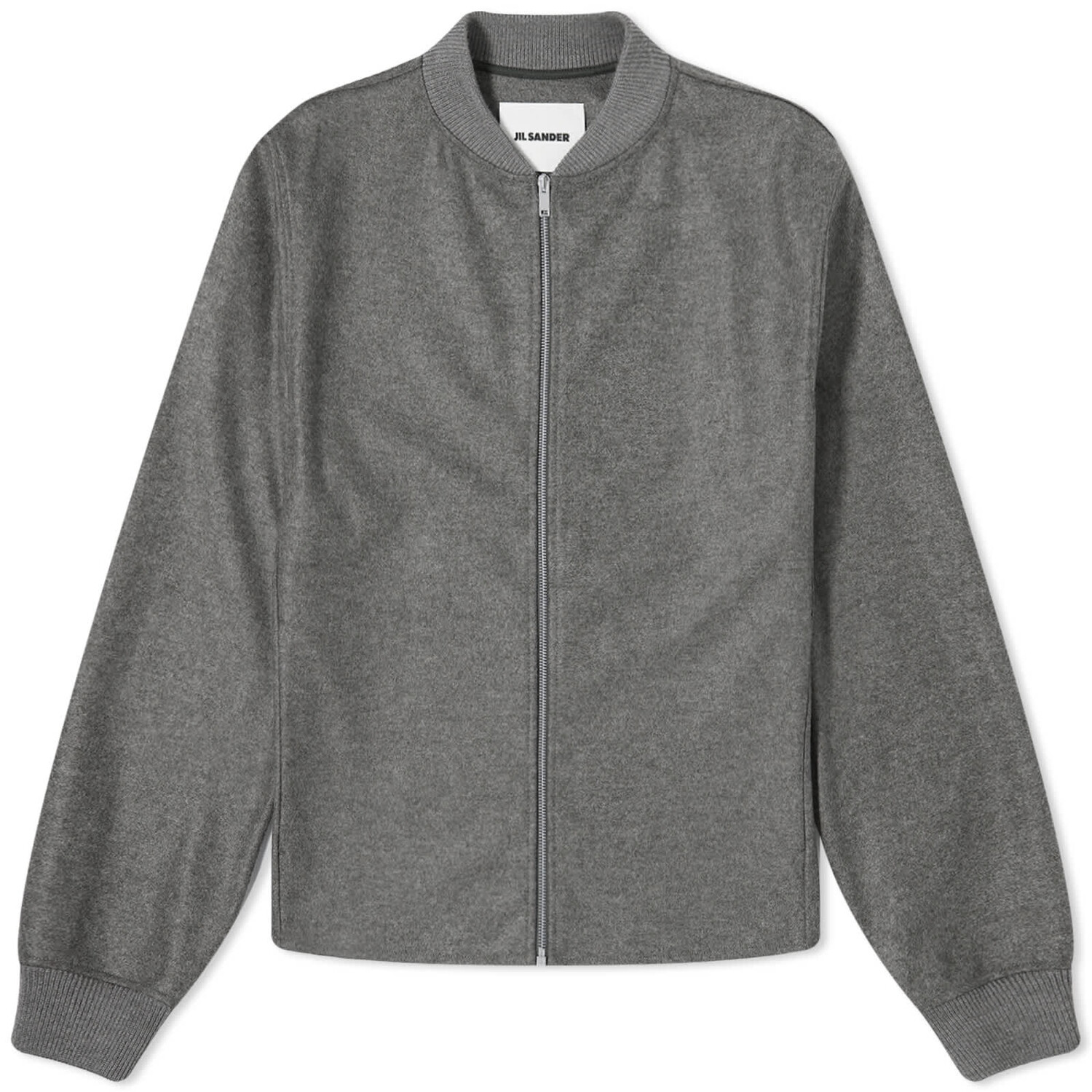 

Куртка Jil Sander Melton Wool Bomber, цвет Ash Grey