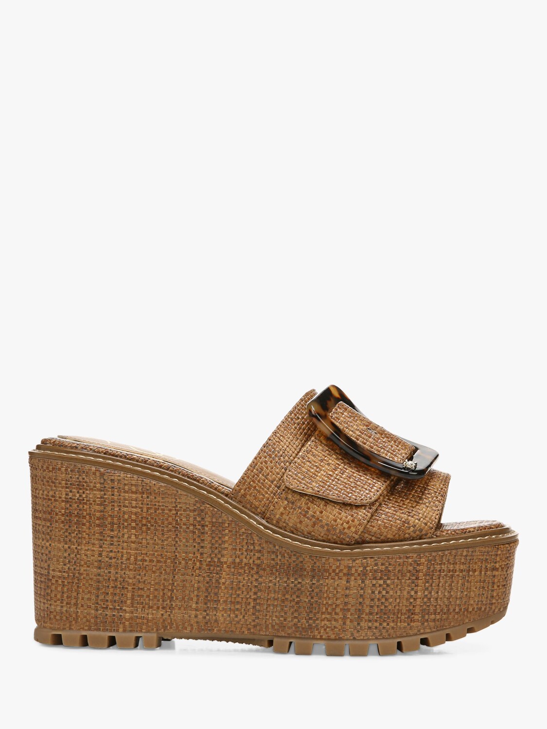 

Сандалии Sam Edelman Livi на танкетке, Cuoio, Cuoio