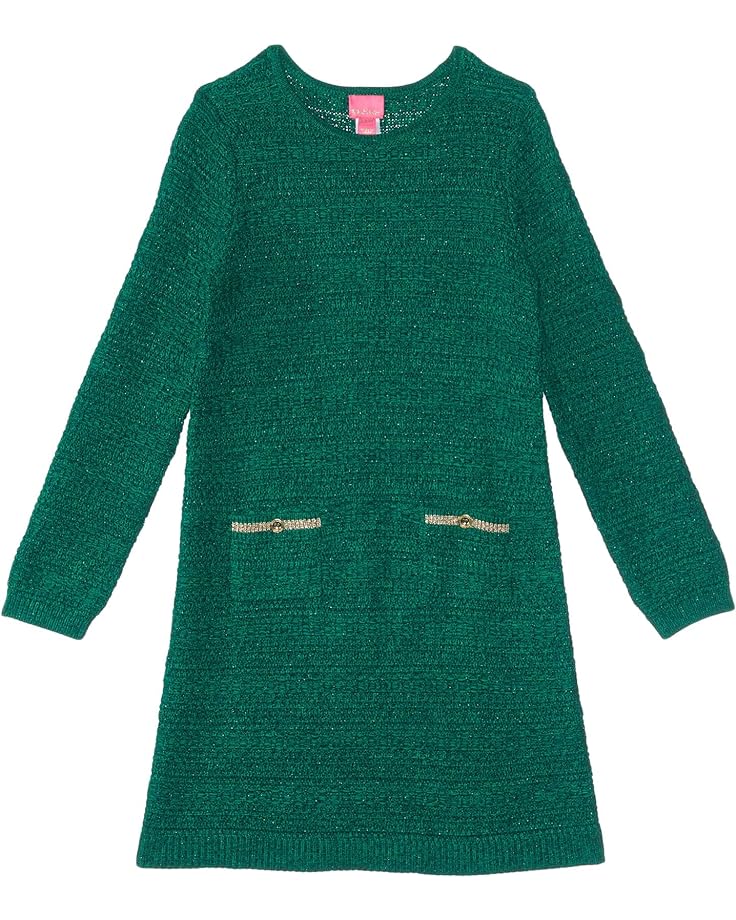 цена Платье Lilly Pulitzer Lolo Sweater Dress, цвет Evergreen