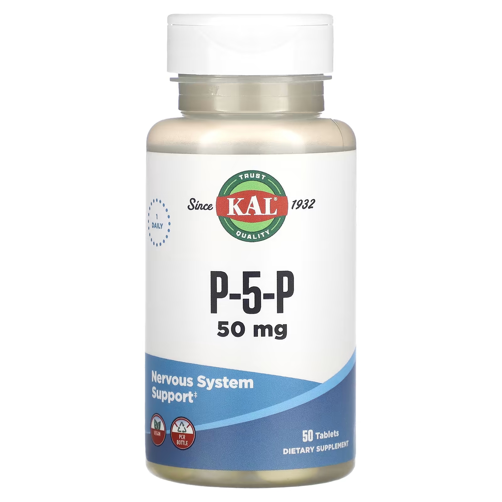 Пищевая добавка Kal P-5-P 50 мг, 50 таблеток
