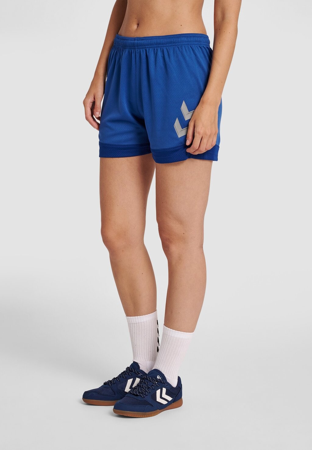 

Спортивные шорты темно-синего цвета Hummel, синий
