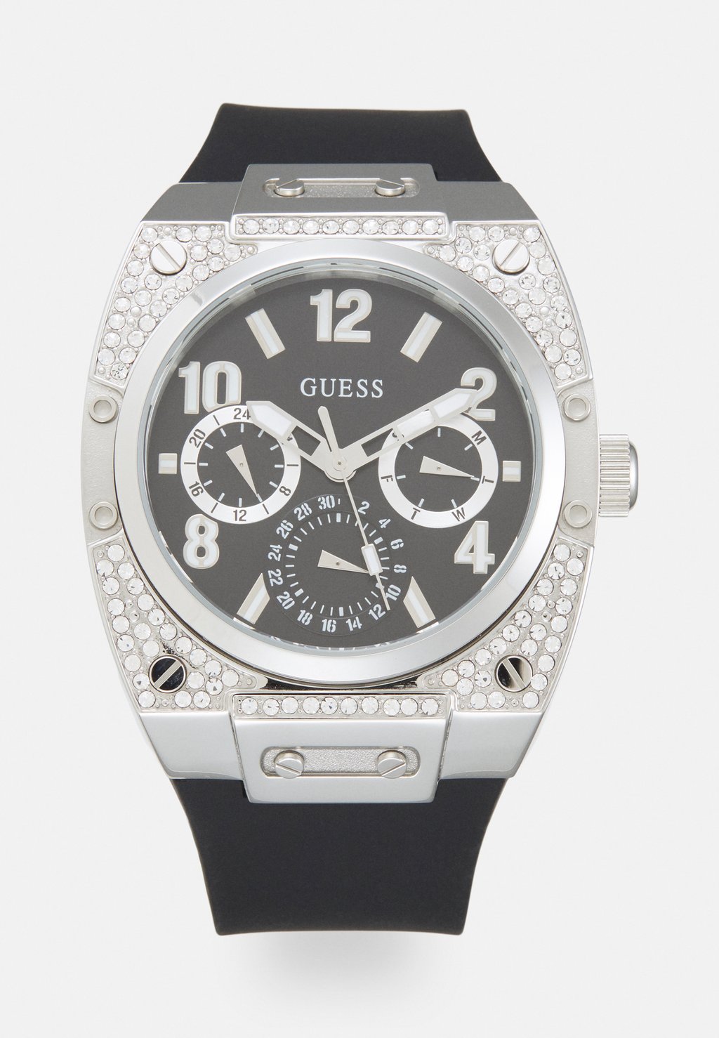 Часы Prodigy Exclusive Guess, цвет silver-coloured/black часы prodigy exclusive guess цвет silver coloured black