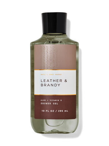 

Гель для душа Leather & Brandy, 10 fl oz / 295 mL, Bath and Body Works