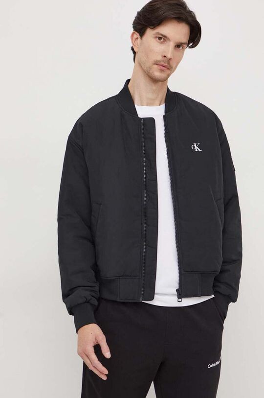 

Бомбер Calvin Klein Jeans, черный