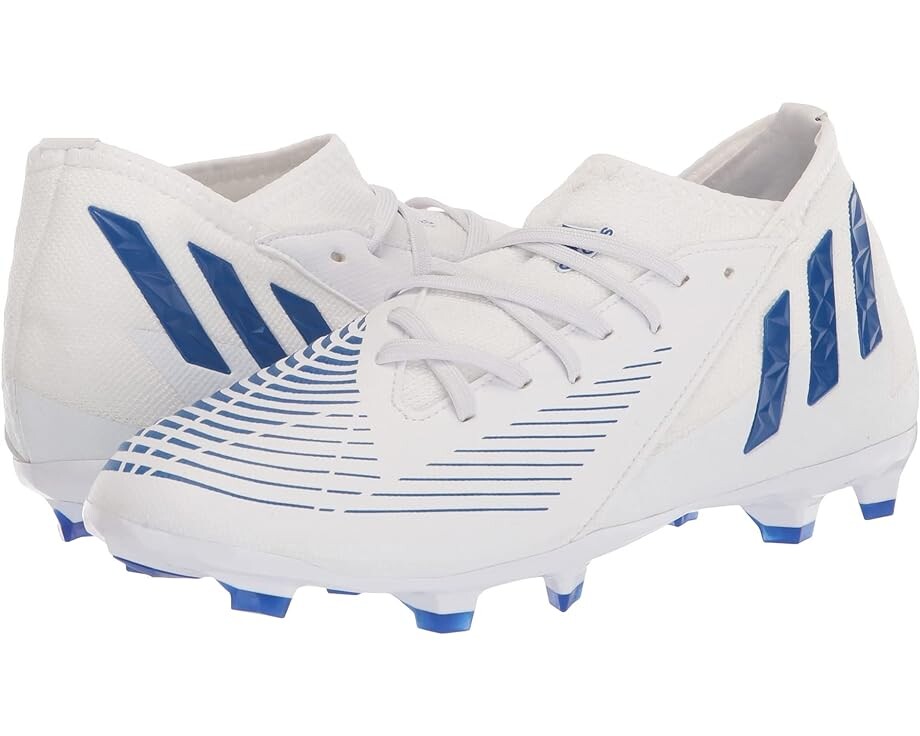 

Кроссовки Adidas Soccer Predator Edge.3 Firm Ground, цвет White/Blue/White 1