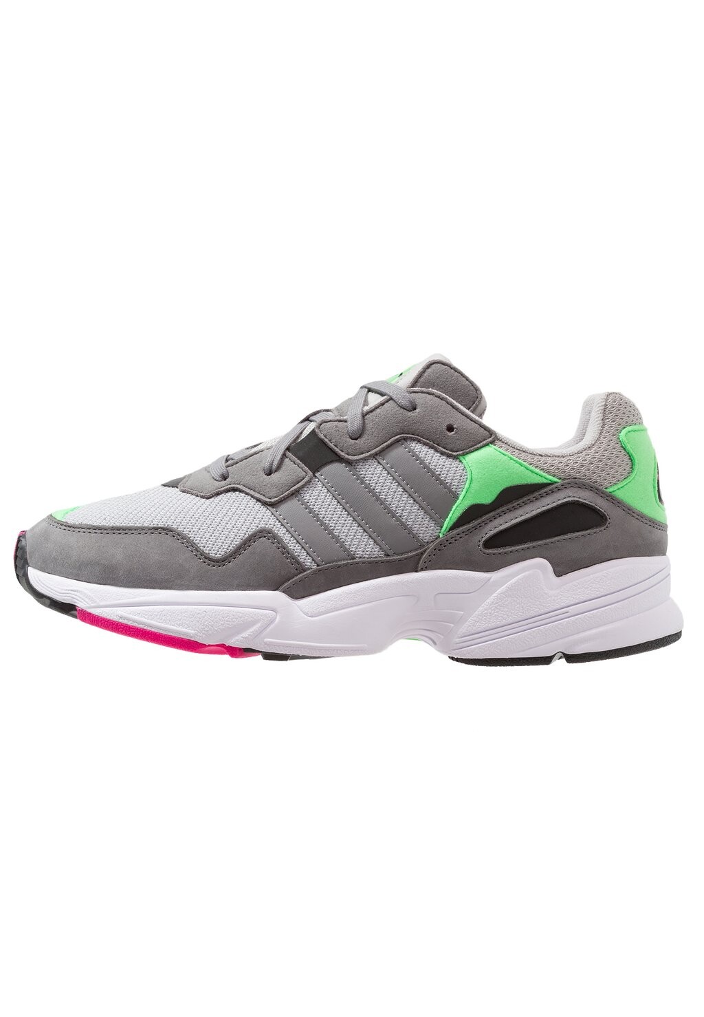 

Полукеды Yung-96 adidas Originals, цвет grey two/grey three/shock pink