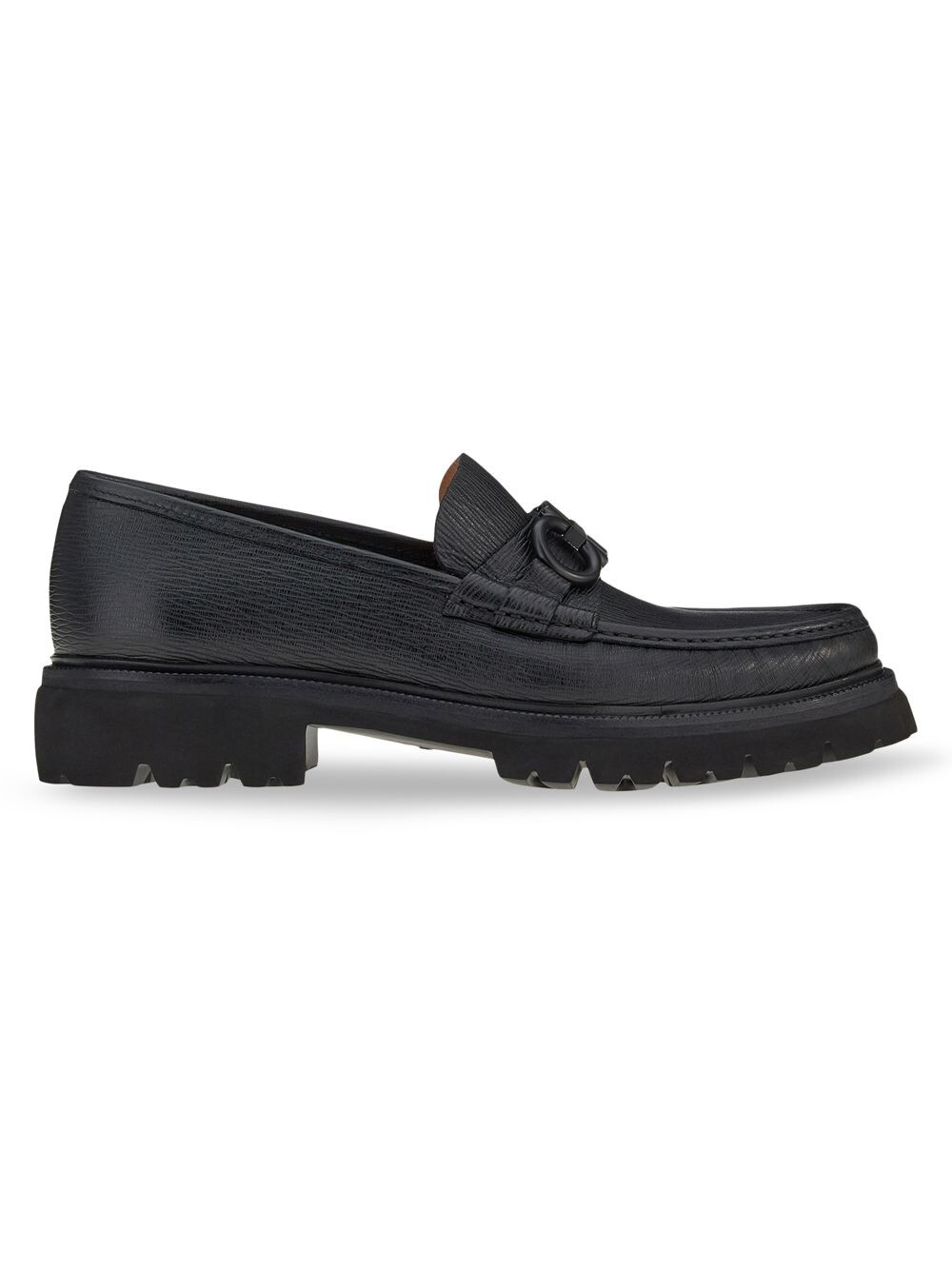 

Кожаные лоферы с логотипом Bleecker FERRAGAMO