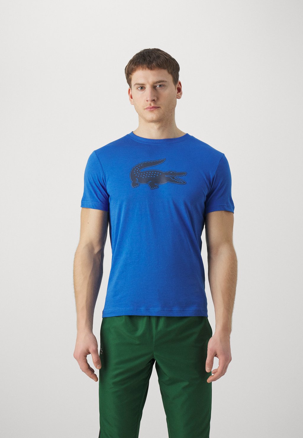 

Футболка с принтом Printed Sports T-Shirt Lacoste, синий