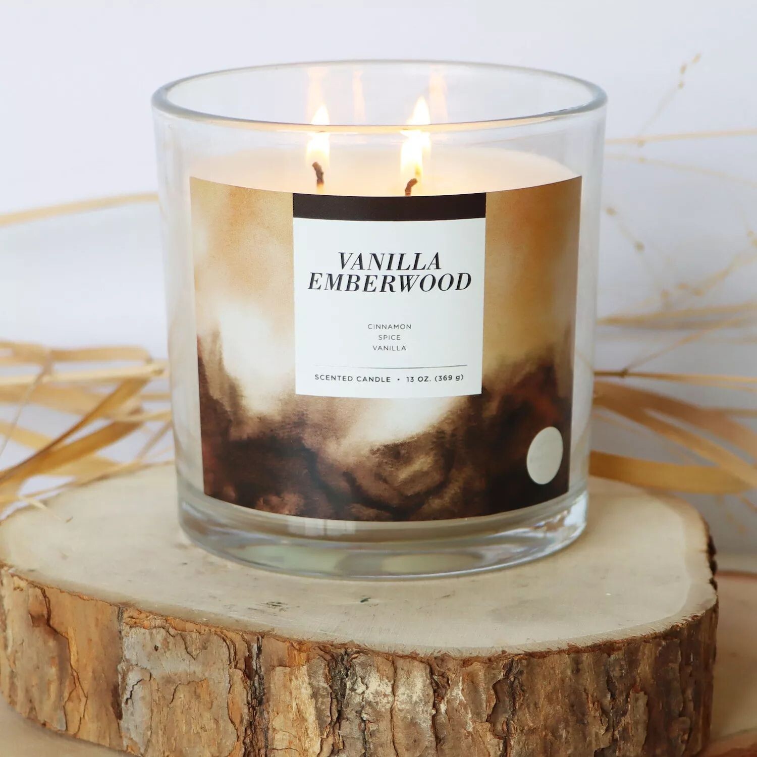 

Sonoma Goods For Life Vanilla Emberwood, 13 унций. Ароматическая свеча в банке