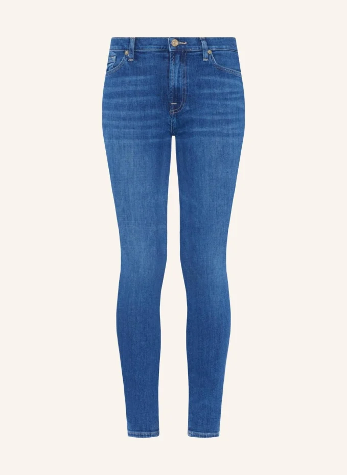 

Джинсы hw skinny crop узкий крой 7 For All Mankind, синий