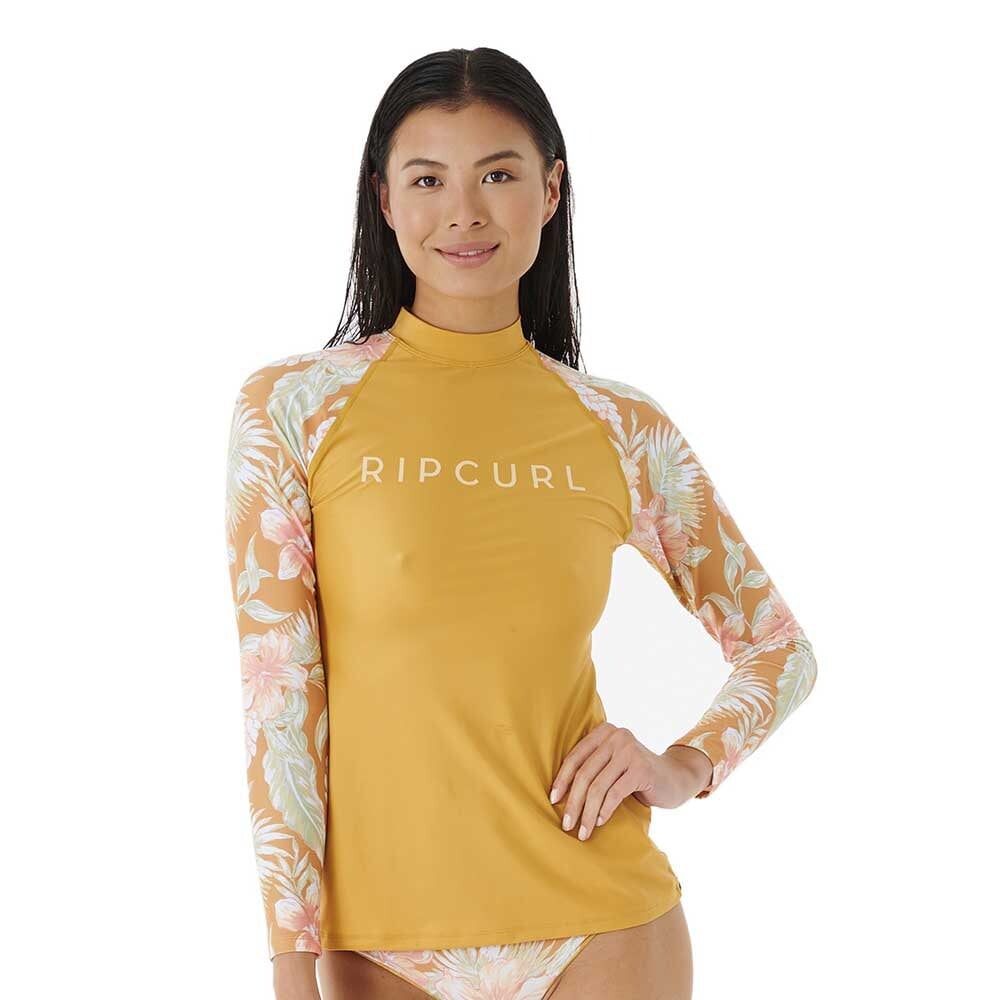 

Футболка с длинным рукавом Rip Curl Always Summer UPF 50+ UV, желтый