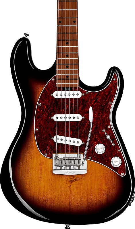 Электрогитара Sterling CT50SSS Cutlass SSS Electric Guitar, Vintage Sunburst