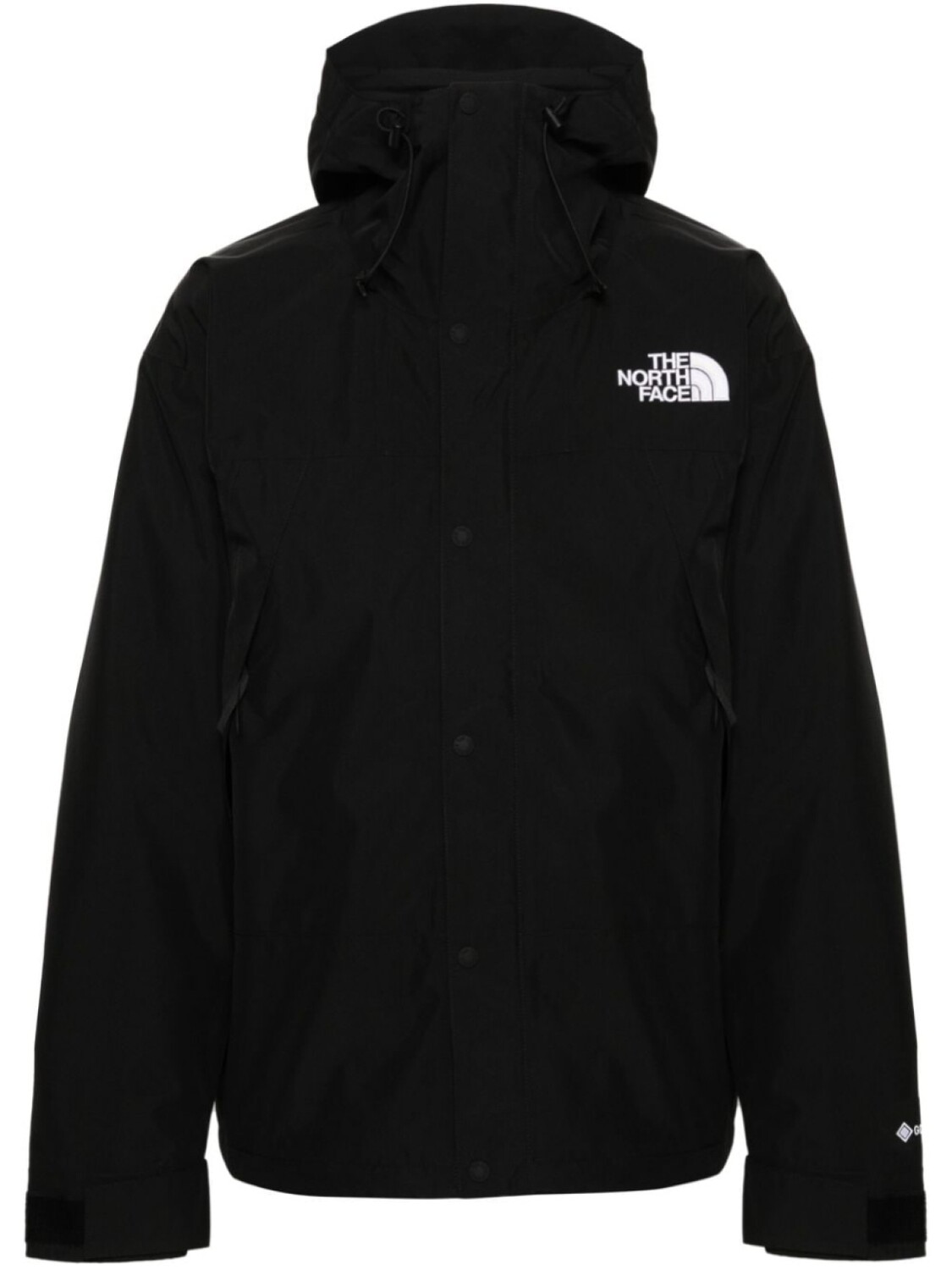 

The North Face куртка с капюшоном и вышитым логотипом, черный
