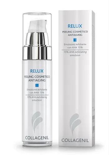 

Collagenil Relux Cosmetic Peeling Glicocrema 15% 50 мл Антивозрастной эффект