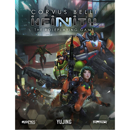 Книга Infinity Rpg: Yu Jing Supplement corvus belli yu jing d20 dice set